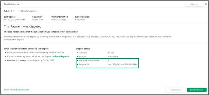 V1 Payment Disputes Stripe V1 Payment Disputes Stripe